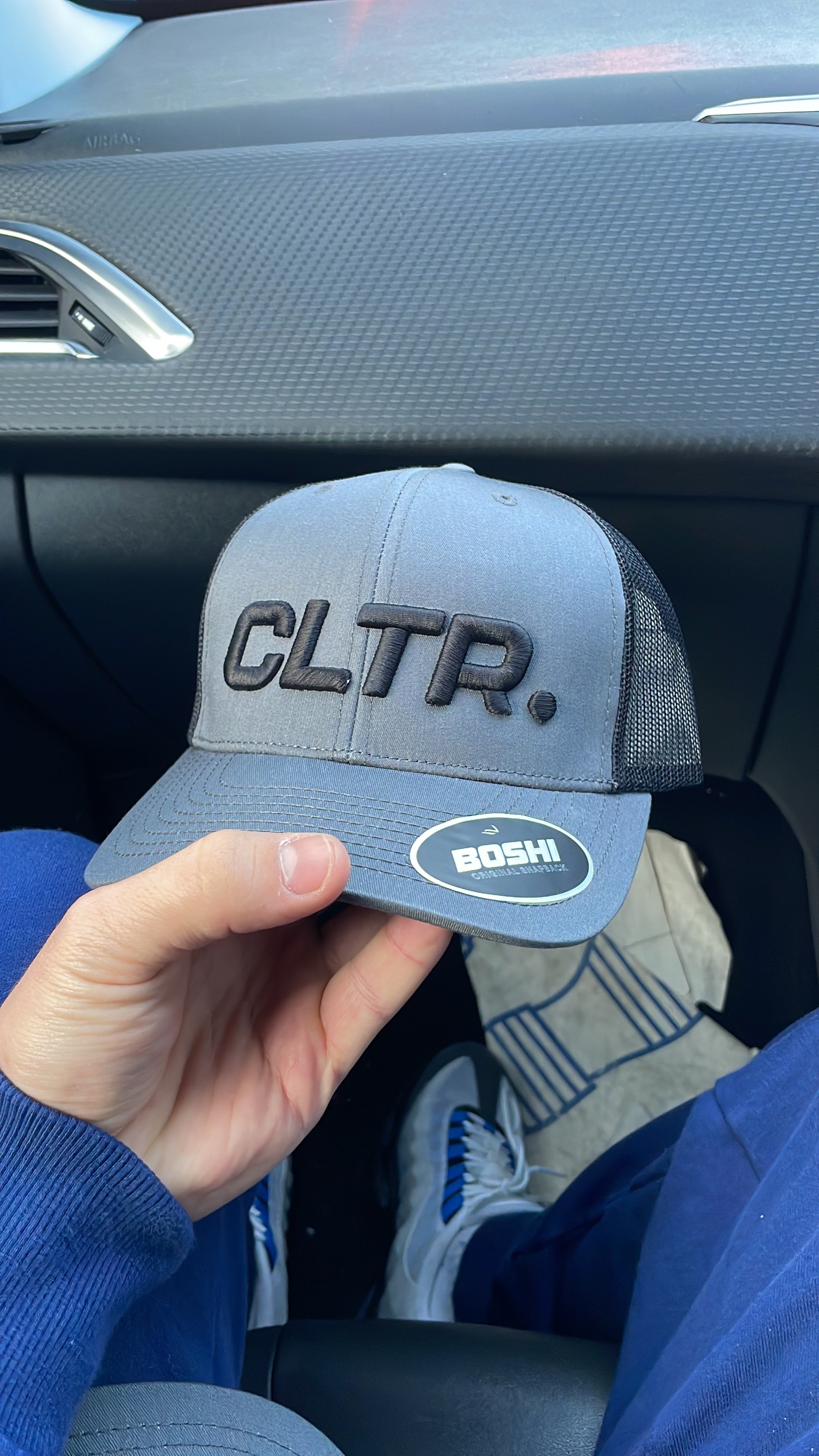 CLTR Cap - GREY / BLACK / BLACK