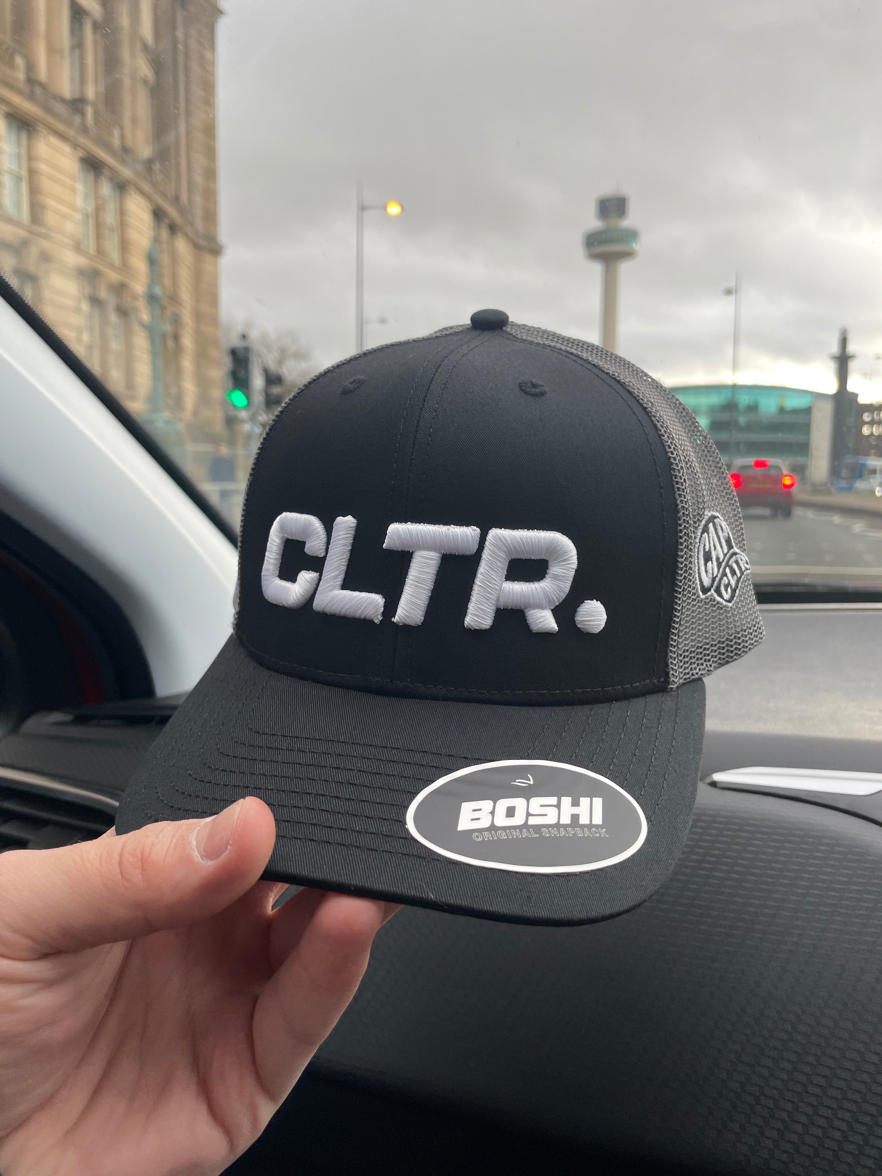 CLTR Cap - BLACK/GREY