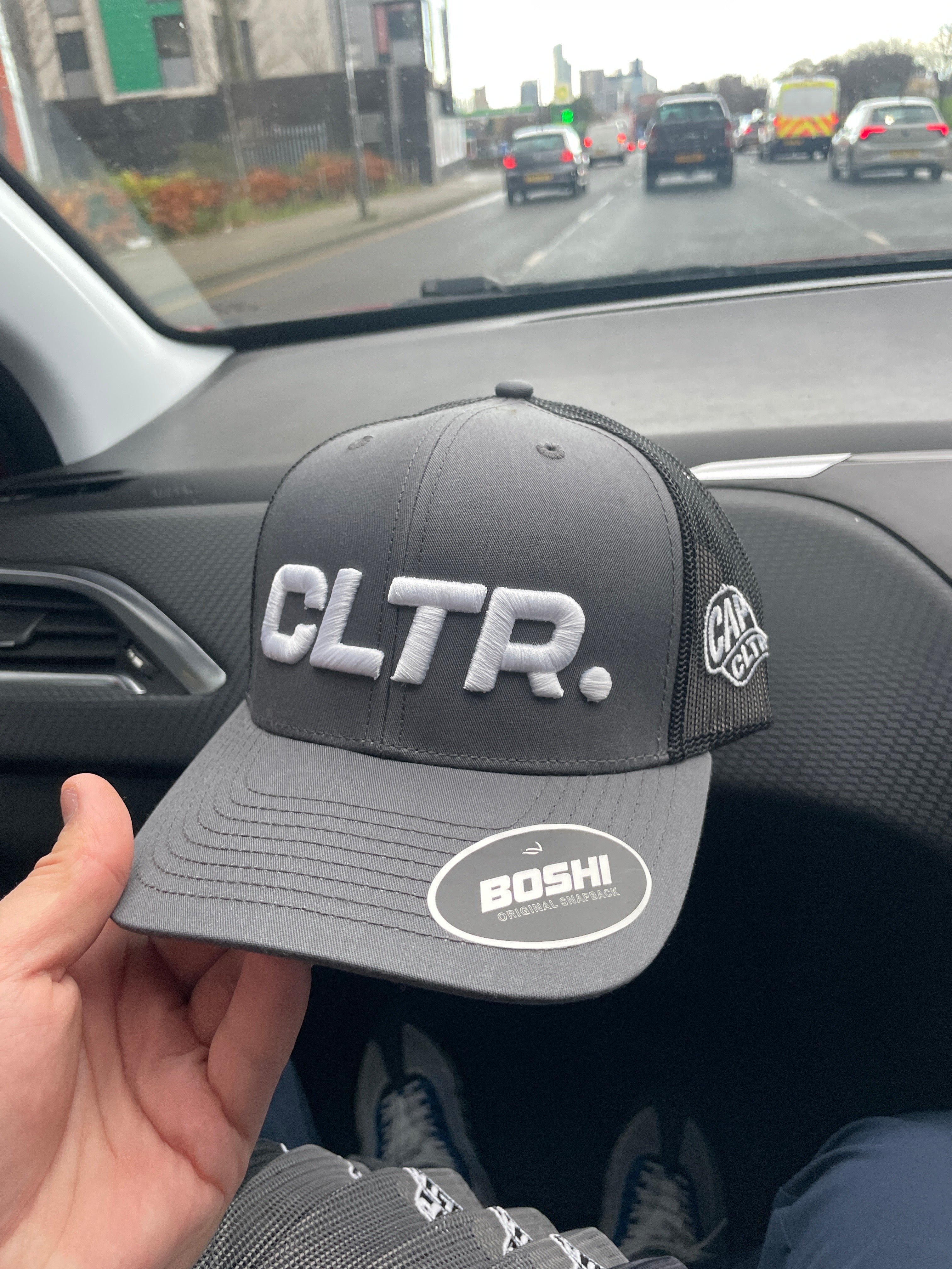 CLTR. Cap - GREY/BLACK