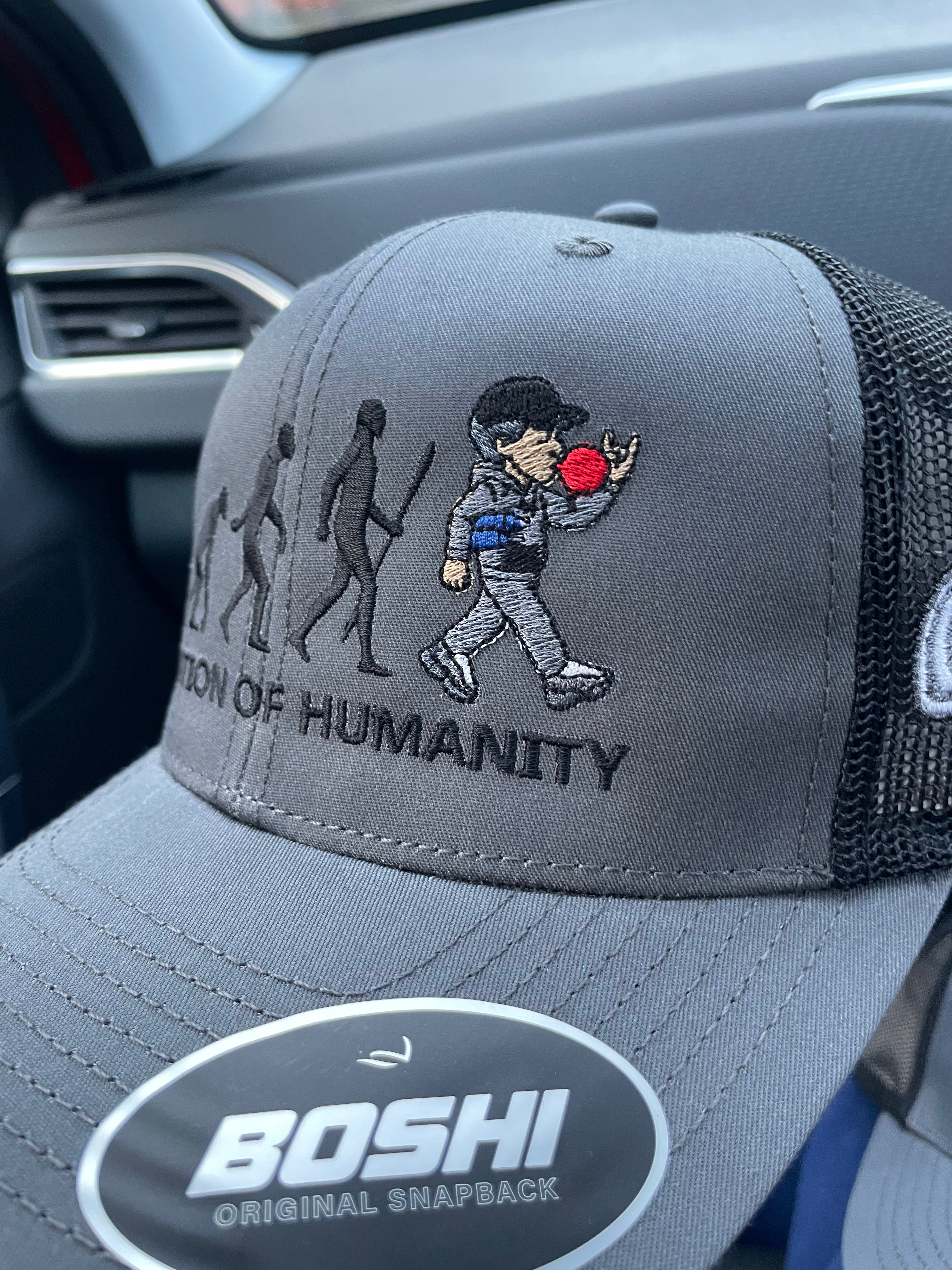 EVOLUTION OF HUMANITY 🧢 GREY/BLACK
