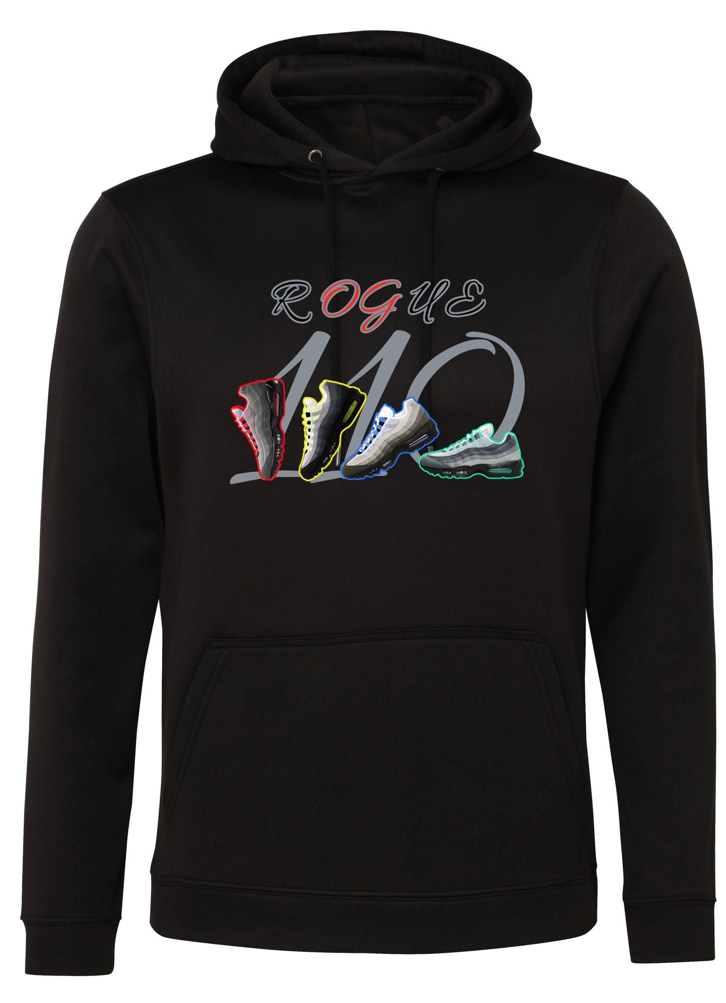 ROGUE 110s OG HOODIE - BLACK
