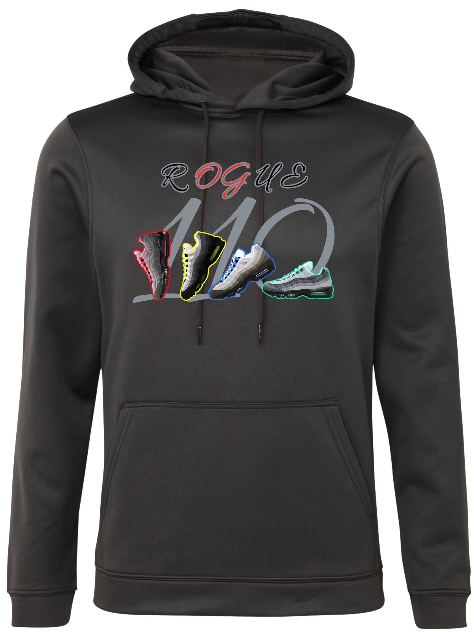 ROGUE 110s OG HOODY - CHARCOAL GREY