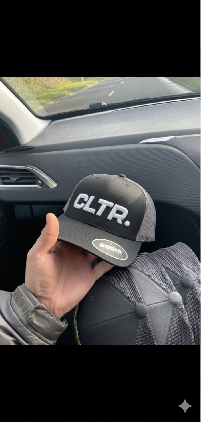 CLTR Cap - BLACK/GREY